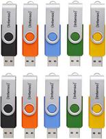USB atmintinė „Intenso Intenso“ 2.0 4GB „Basic Line“ 10 vnt. pakuotėje