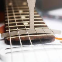 9 vnt. Gitara Boso Stygų Spindulio Matuoklis Luthier įrankis Nerūdijančio Plieno įrankių Rinkinys Tilto balnelio reguliavimas su kaiščiu sidabras