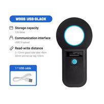 Profesionalus gyvūnų RFID skaitytuvas su Bluetooth/USB/2.4G jungtimi - 134,2 kHz mikročipo skaitytuvas naminių gyvūnų identifikavimui ir saugojimui