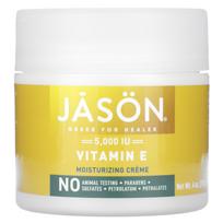 Jason Natural, Revitalizing Vitamin E Moisturizing Cream, 5,000 IU, 4 oz (113 g)
