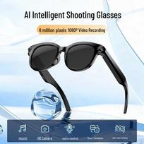 1200W Pixel AI Smart Glasses: Multifunctional Video, Photography, Translation, Voice Control & Color-Changing Recognition.