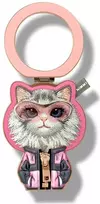 Nimmy Cool&Cute 2.0 Cat Magnetic Phone Holder - Rožinė