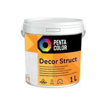 Dispersiniai faktūriniai dažai Pentacolor Decor, balta sp., 1 l