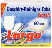 Indaplovių tabletės LARGO Classic 60vnt