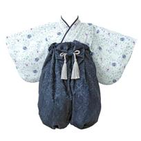 Baby Hakama Set for Girls and Boys Separate Set for Hinamatsuri Traditional Japanese Formal First Shrine First Festival Karen [regalo] 2-Piece
