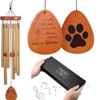 25.5 Inch All Aluminum Outdoor Wind Chimes Garden Ornaments From Overseas Warehouse Spot
