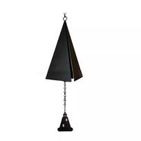 Creative Metal Wind Chimes Home Garden Bell Pendant Decoration Hanging Outdoor Holiday Wind Bells Wall Ornament Black Color
