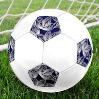 1PC Abstract Floral Soccer Ball Size 5 Football Machine Sewn Indoor/Outdoor Universal Football Gift W67 Size 5