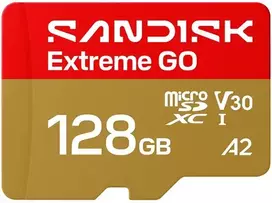 Atminties kortelė SanDisk Extreme GO 128GB Micro SDXC UHS-I
