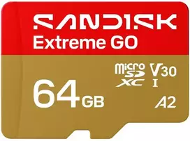 Atminties kortelė SanDisk Extreme GO 64GB Micro SDXC UHS-I
