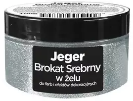 Spec. paskirties dažai, sienoms Jeger Brokat Sidabrinis, sidabro sp., 0.1 l