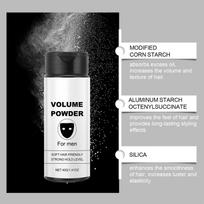 Men's Hair Styling Powder, 3 Pack - Instant Volume and Textured Matte Look, Strong Hold Hair Grooming Powder, Easy to Apply for Hairstyling One Size balta