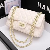 Hong Kong IT GDLEDY Genuine Leather Classic Versatile Chain Bag Women's Large Capacity Quality Shoulder Crossbody Bag
