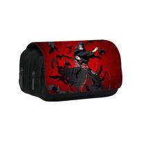 Aukštos kokybės anime figūrėlės pieštukinė, animacinis Uzumaki Uchiha Itachi, didelės talpos raštinės reikmenų dėžutė, mokyklinės reikmenys, pieštukinė krepšys