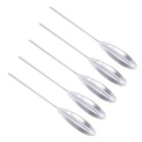 Fishing Casting Float Bombarda Fishing Tackle Quick Fly Fishing Sticks Clear Acrylic Bobbers Casting Bobbers 5Pcs