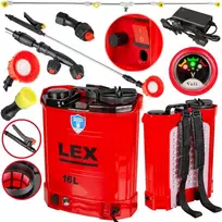 Akumuliatorinis sodo purkštuvas LEX 16L