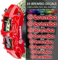 BREMBO stabdžių suportų lipdukai 16vnt