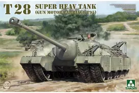 Takom T28/T95 super sunkus tankas 1:35 – detalus surenkamas modelis