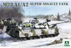 Takom M28A1/A2 Super Assault Tank 1/35 surenkamas modelis 14+
