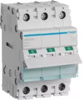 Kirtiklis Hager SBN380 (3P, 80A, 400V, 3 mod.)