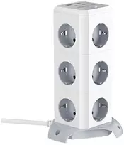 „BlitzWolf BW-EC3“ vertikalus maitinimo blokas su 12 lizdų