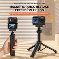 Action Camera Series Magnetic Quick-Disassembly Mini Perche Selfie Stick Adapter Ball for Tripod VT11 juoda
