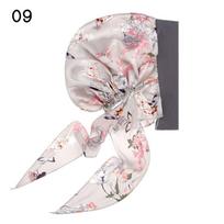 Women Elastic Headwear Pre-Tied Hair Loss Hat Chemo Pirate Cap Cancer Head Scarf Muslim Turban