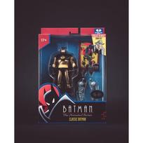 McFarlane Toys - Batman: The Animated Series DC Direct - Figurine Build-A Wave 5 Classic Batman (Platinum Edition) 15 cm