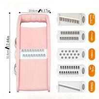 Mandoline Slicer for Kitchen 7-in-1 Mandoline Food Slicer,Potato/Cheese/Vegetable/Carrot/Cucumber Grater