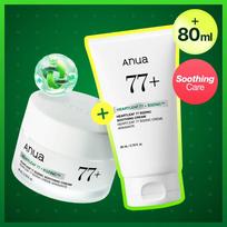 Anua Heartleaf 77 B3Zinc Soothing Cream 80ml Double Pack (+Tube 80g)