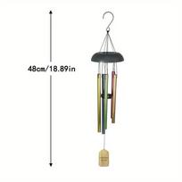 Sympathy Memorial Wind Chimes, Multi-Color Tuned Wind Bell, Bereavement Gift for Loss of Loved One, Garden Hanging Ornament (as the picture,One Size)