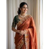 New Launch Party Wear Soft Rangoli Silk Saree
