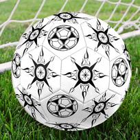 1 vnt. Kompaso tatuiruotė Futbolo kamuolys Futbolo kamuolys Dydis 5 Futbolo mašina siūta vidiniam/lauko universaliam futbolui n31 Size 5