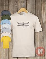 Dragonfly t-shirt nature insect natural world graphic print 3XL