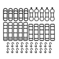 20lots Universals Bike Light Holder Strap Bicycles Tail Light Band Silicone Band for Securing Bicycles Rear Light