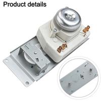 For Midea Oven Compatible Stainless Steel Timer Switch Offering Reliable Performance at a Contact Rating of 15A China Mainland