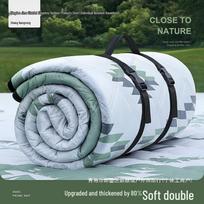 YC Camping Picnic Mat: Thick, Moisture-Proof, Portable for Tent, Lawn, Beach & Outings Thick Bag Emerald Trail 1.5*2m
