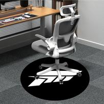 1pc Forza Horizon Office Round Area Rug,  Under Office Chairs Bedroom Living Room Home Decor a0926044 80cm by 80cm