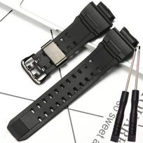 Juodas dervos dirželis Casio G-SHOCK RANGEMAN GW-9400 GW-9300 laikrodžiui TPU vyriškas dirželis Sportinis vandeniui atsparus apyrankės laikrodžio aksesuaras GW9400