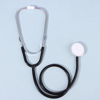 Nešiojamas dvigalvis stetoskopas Profesionalus kardiologijos stetoskopas Gydytojo medicinos įranga studentų veterinarijos slaugytojo medicinos prietaisas juoda