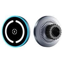 15W Magnetic Car Charger & Holder for Magsafe - Fast Wireless Charging pilka