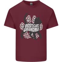 Best Cat Grandma Unisexs Light Cotton TShirt S