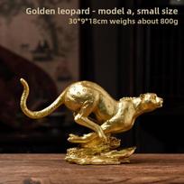 Leopard Figurine Creative Sample Room Office Entrance Art Display Model A
