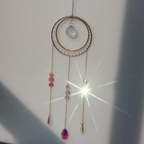 Wholesale Sun Catcher  Wind Chimes Home Garden Decor Suncatcher (as the picture,45cm length,)