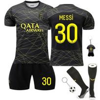 Paris Saint-Germain 2022/2023 m. sezono Messi išvykos marškinėliai Nr.3 vaikams 120-130 CM