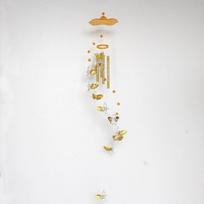 Factory Price Cupid Wind Chimes Bells Hanging Gifts Dreamcatcher Pendant Wall Home Car Decor Garden Window Decoration auksas