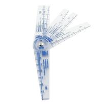 Top Deals Plastic Feeler Gauge 0.05-1Mm Thickness Measuring Tools 13 In 1 Feeler Gauge For Measuring Gaps