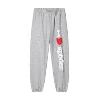 SP5der Spider Web Plus Velvet Hoodie & Sweatpants Set - Unisex Trendy Streetwear Extra Large