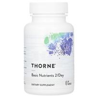 Thorne, Basic Nutrients 2/d., 60 kapsulių