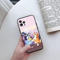 MH23 Bluey telefono dėklas, skirtas Redmi Note 8 9 10 11 11S 10C 10X 10A 10T 9A 9C 9T 9S 8T Pro Max Plus Prime Redmi Note 11S 4G rainelės spalva